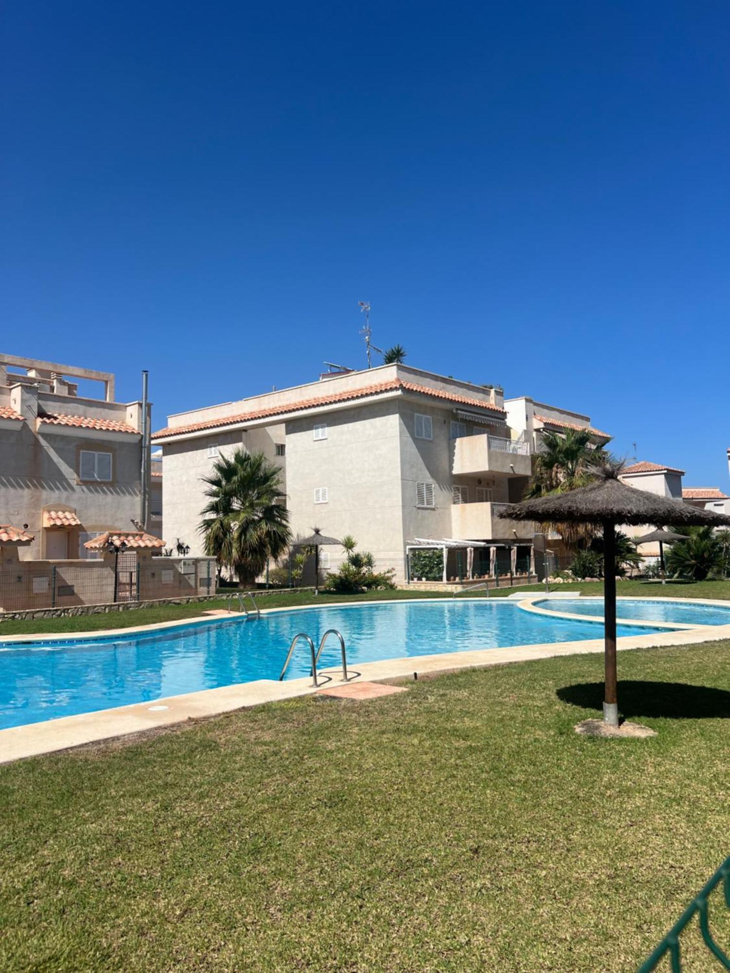 Piso Con Ac, Piscina Y Pista De Padel Y Tenis En Агилас Экстерьер фото